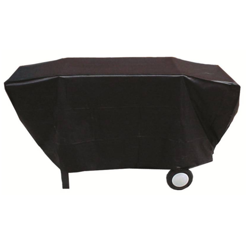 BQC011 65x162cm Black Waterproof Flat topped 3-4 burner BBQ Cover 