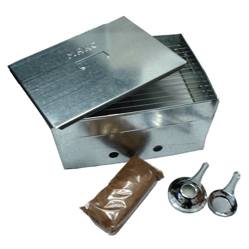 Compact Collapsible All Meats Smoker; fish, poultry, beef, pork; Includes DVD