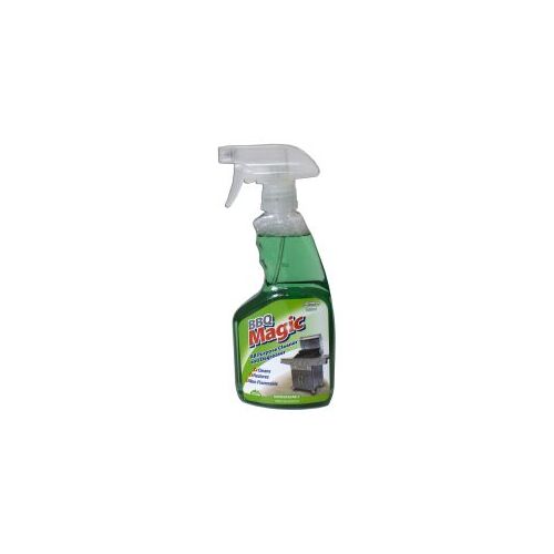 BBQ MAGIC 500ml trigger spray cleaner, degreaser, Safe on cooking surfaces. Dissolves oil and grease. Biodegradable. 