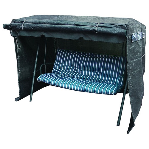 OCC03 205cm W 130 D 160 H Dark Green Garden Swing Cover; 155gsm