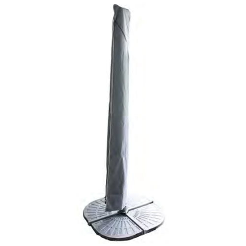 OCU01 210cm L Small Deluxe Umbrella Cover w rod; Grey