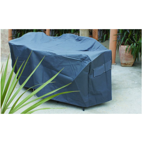 PDC220 220 x 113cm Premium Day Bed Cover, waterproof PVC, 400gsm, Grey Pewter, 65cm drop