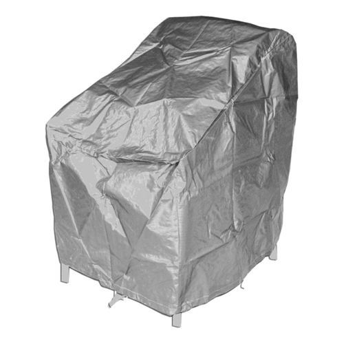 OCC02 125cm H 70cm W 90 Deep; Premium Aluminium Chair Stack Cover; 400gsm