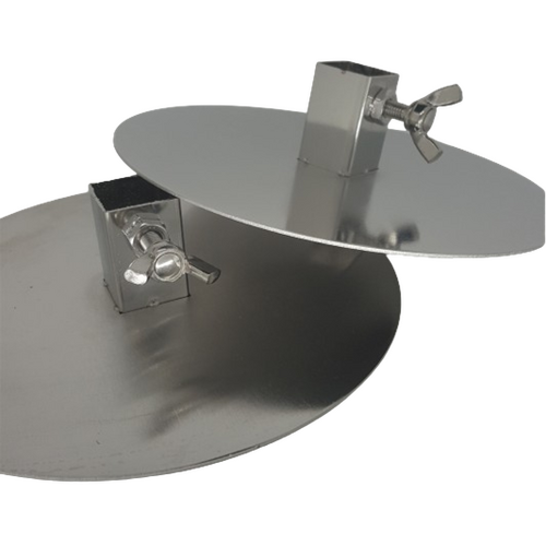 SK402 20mm square collar Stainless Steel SOUVLAKI GYROS Plates