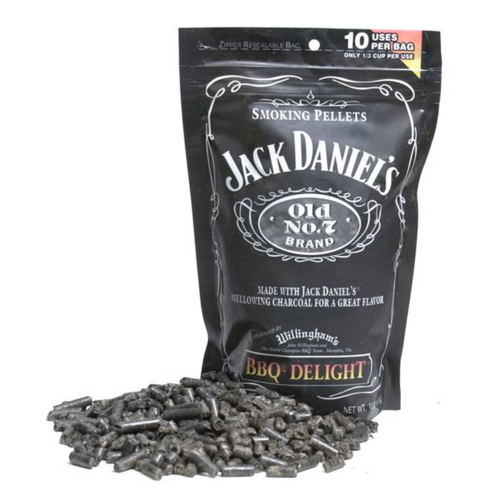 SF104 BBQrs Smoking Grilling Pellets 450g JACK DANIELS flavoured; Strong sweet smoke; Aromatic tang, use with smoker box