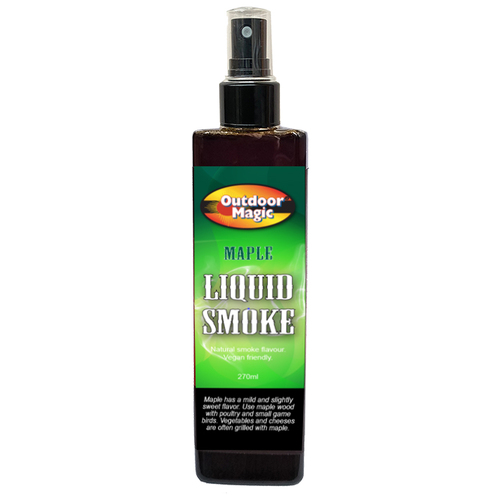 SF752 BBQ Liquid Smoke MAPLE 270ml SPRAY ON flavour enhancer