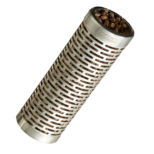 SF005 Stainless Steel Smoker Tube; 15cm L x 5cm dia; Smoke cheese, red meat, white meat, vegetables