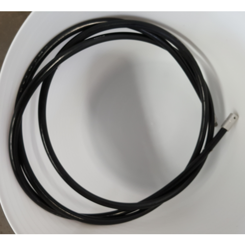 CFC015 5/8 inch dia 2m/6' Black Nylon Flexi Flue Rod extension w screw thread