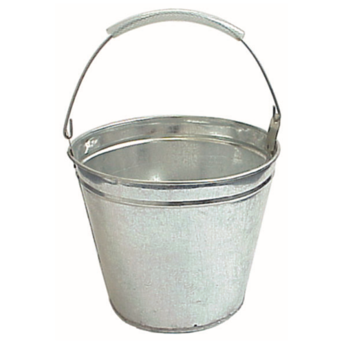 FPT012 Galvanised Steel 28 cm dia 10 litre Pizza Oven Fireplace Ash Bucket